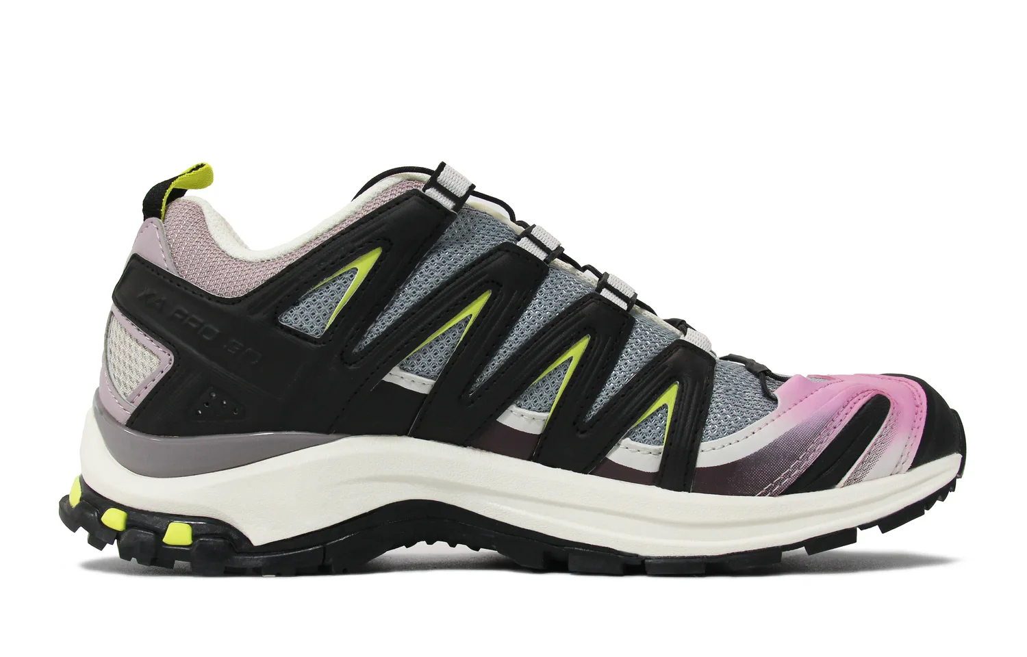 SALOMON Кроссовки для бега XA PRO 3D Mesh Cushioning Slip Resistant Abrasion Resistant Breathable Low top Unisex Gray Black — фото 3