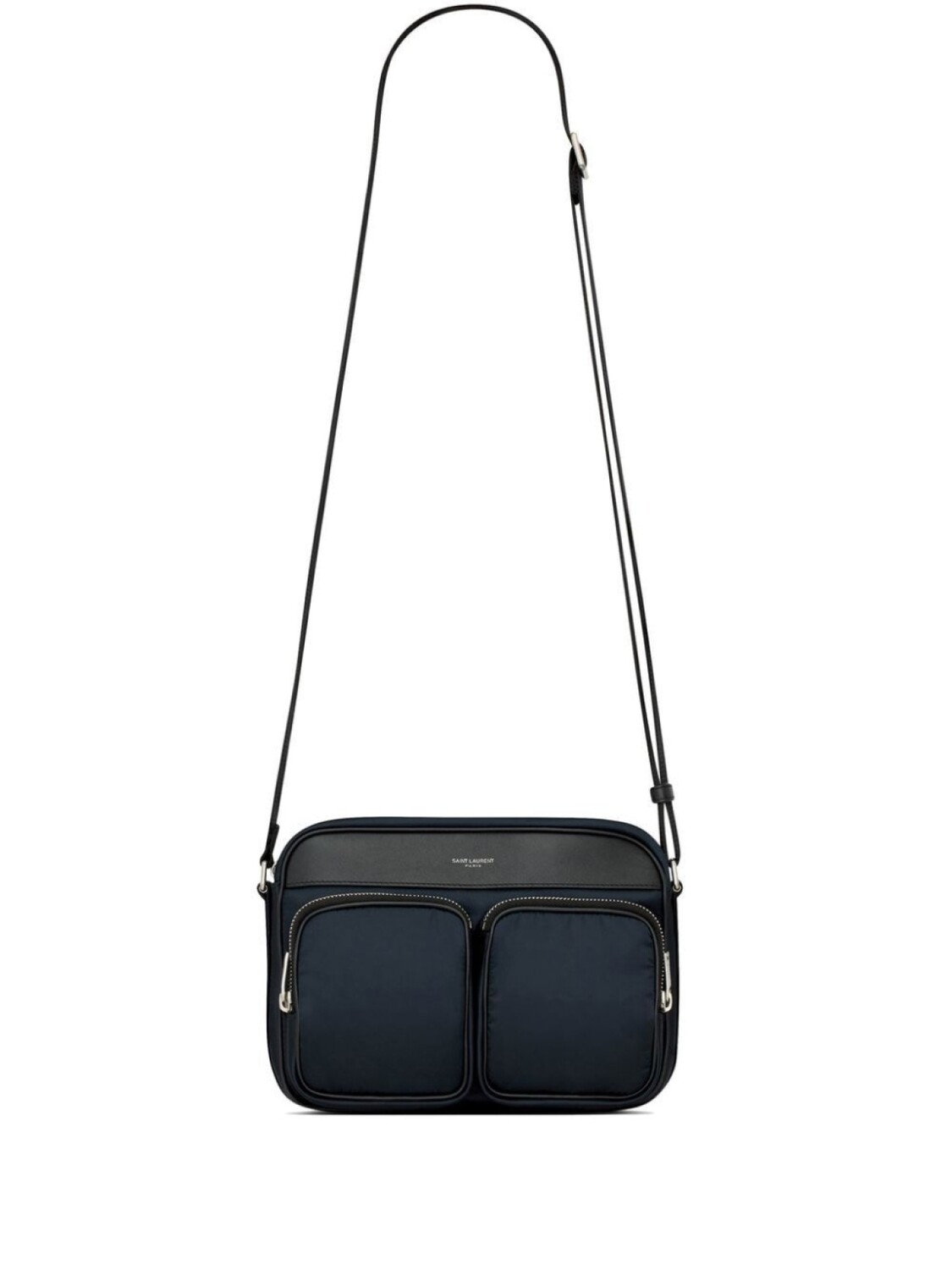 

Сумка на плечо Saint Laurent с логотипом, синий