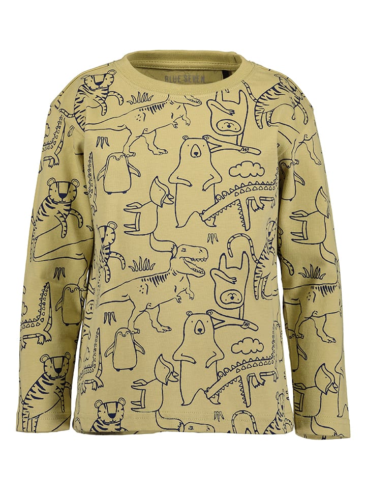 

Blue Seven Футболка с длинными рукавами цвета хаки