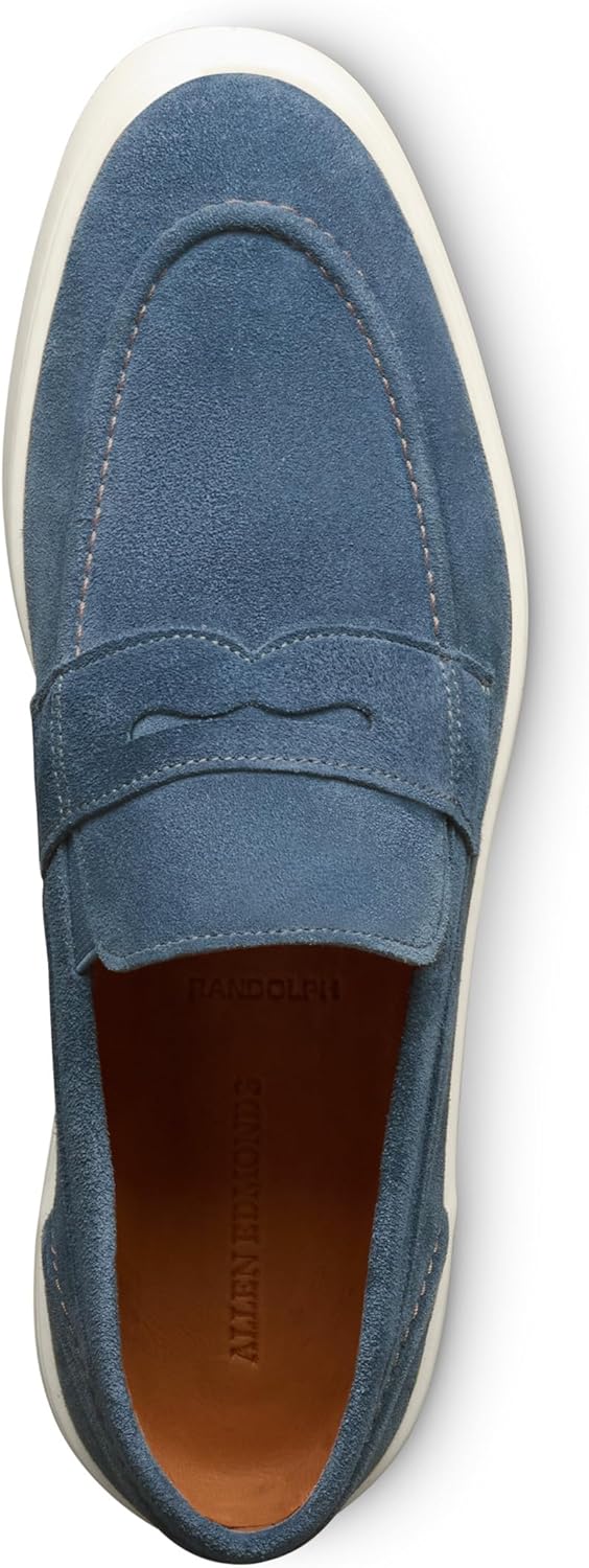 Мужские туфли-лоферы Allen Edmonds Randolph 2.0, Denim Suede — фото 4