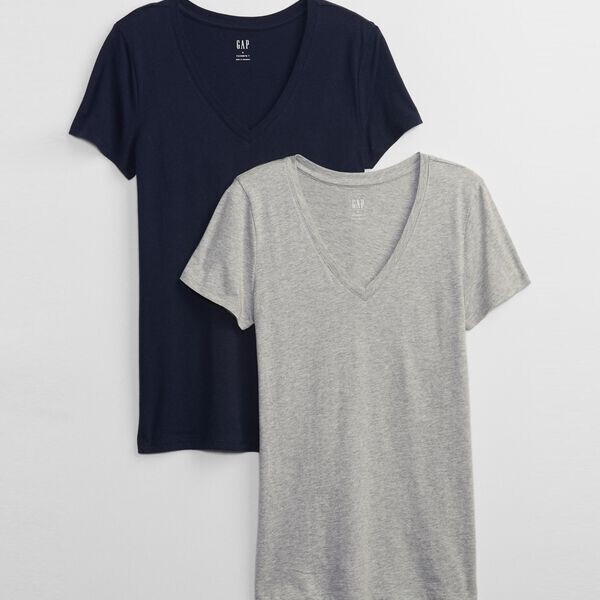 

Упаковка из двух футболок из хлопка и модала Gap, синий