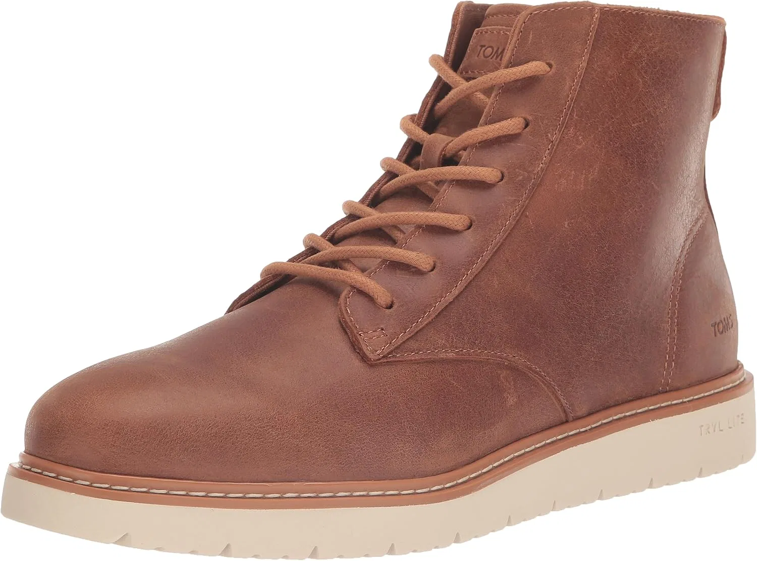 Мужские низкие ботинки TOMS Trvl Lite 2.0, Tan Water Resistant Leather