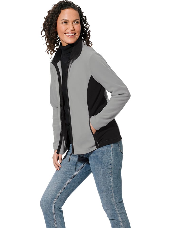 

WITT WEIDEN Флисовая куртка черно-серого цвета