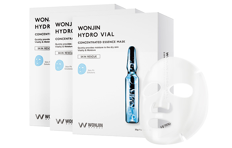 

Ампулы и маска для лица стабилизирующие, успокаивающие, уменьшающие морщины, увлажняющие и восстанавливающие Wonjin Effect, 30g*10pcs*3 boxes