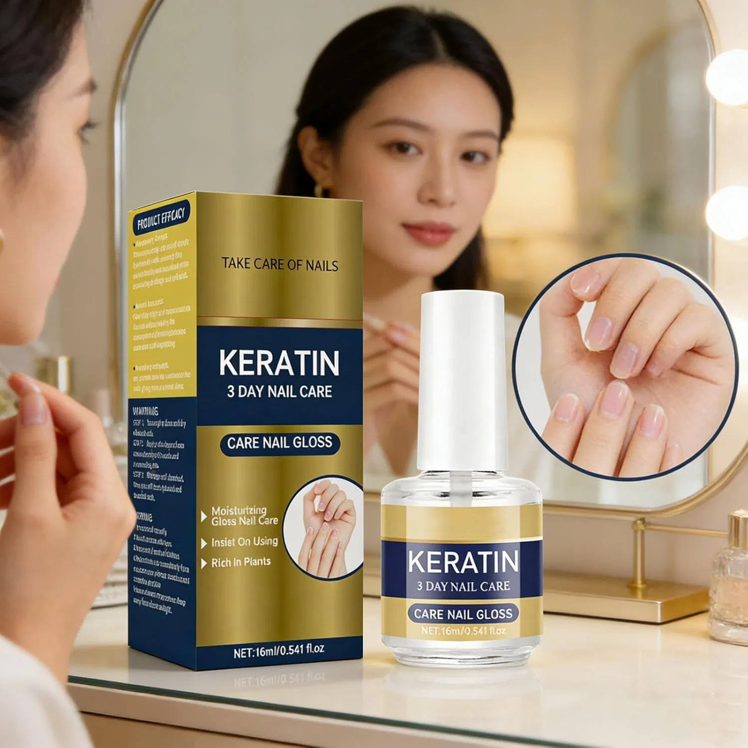 Сыворотка для ногтей с кератином и аминокислотами «3 Days Nail Care» Notgurli — фото 4