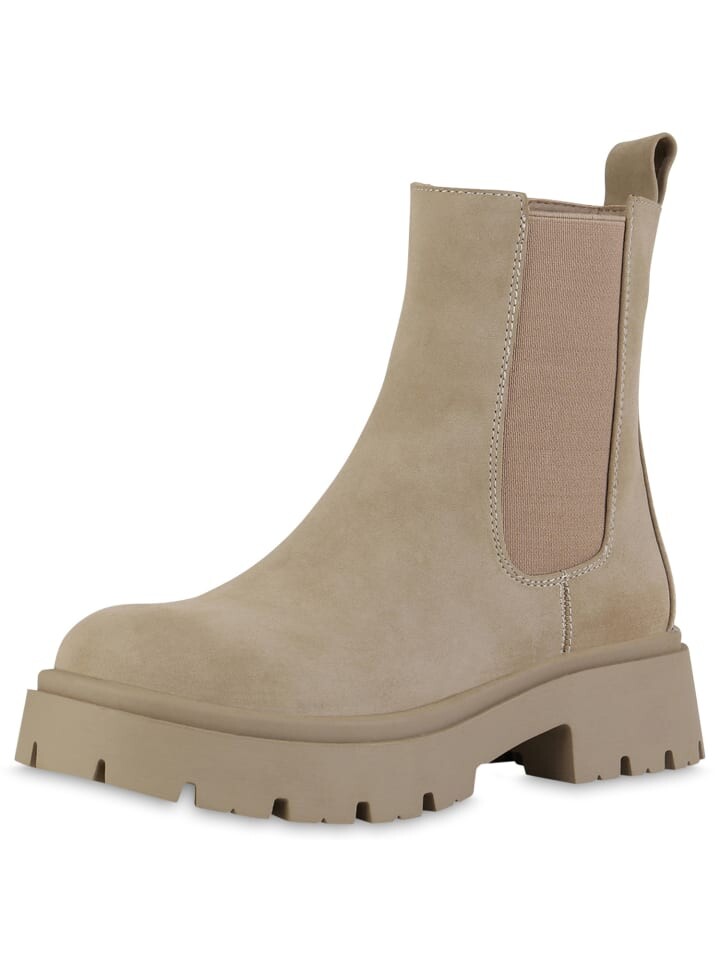 

Ботильоны VAN HILL Plateau Boots Eleanor, хаки
