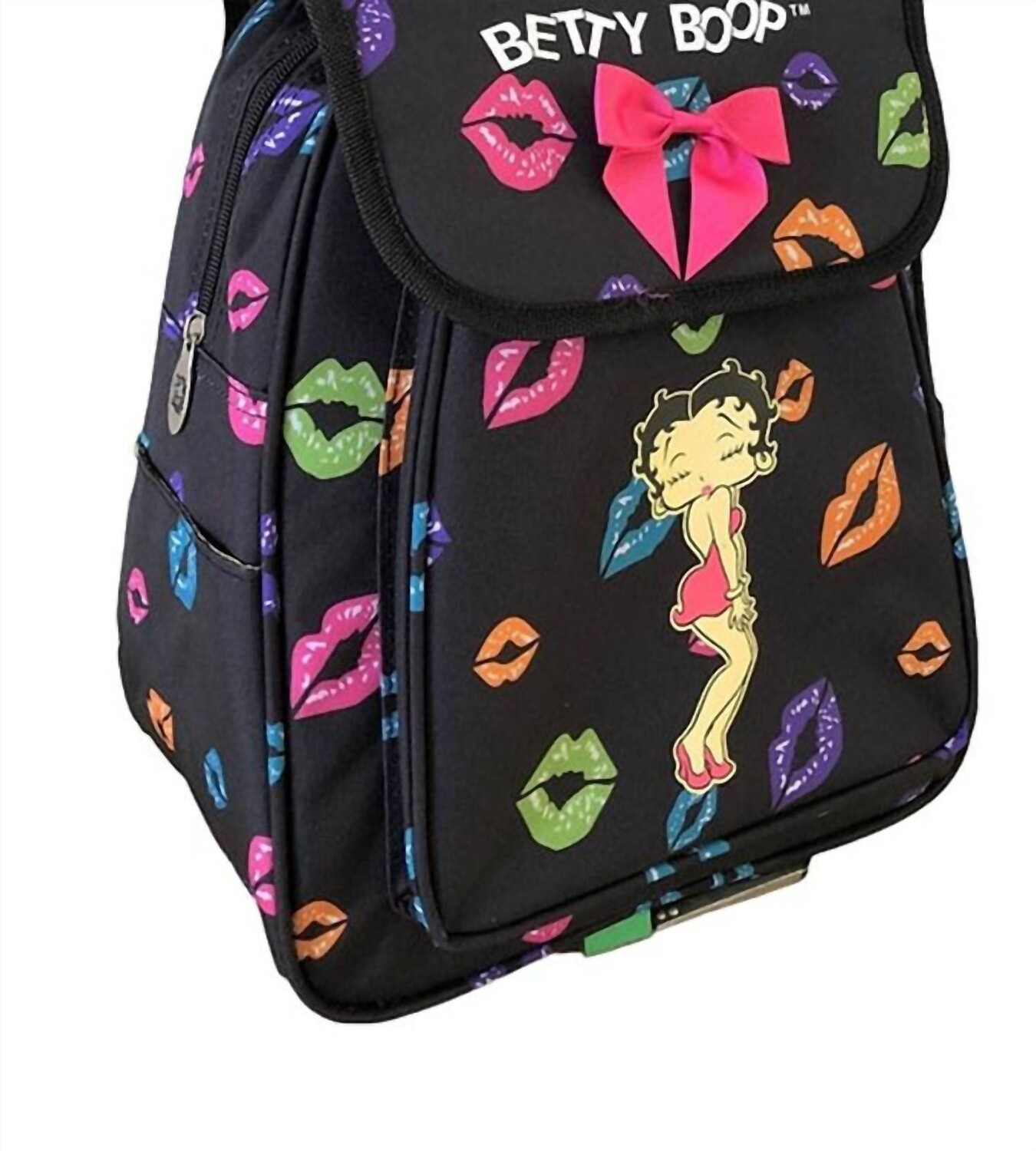 

Черный женский мини-рюкзак Betty Boop, черный