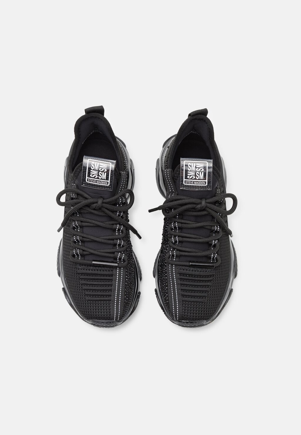 Кроссовки на шнуровке MAXILLA-R-E Steve Madden, черный