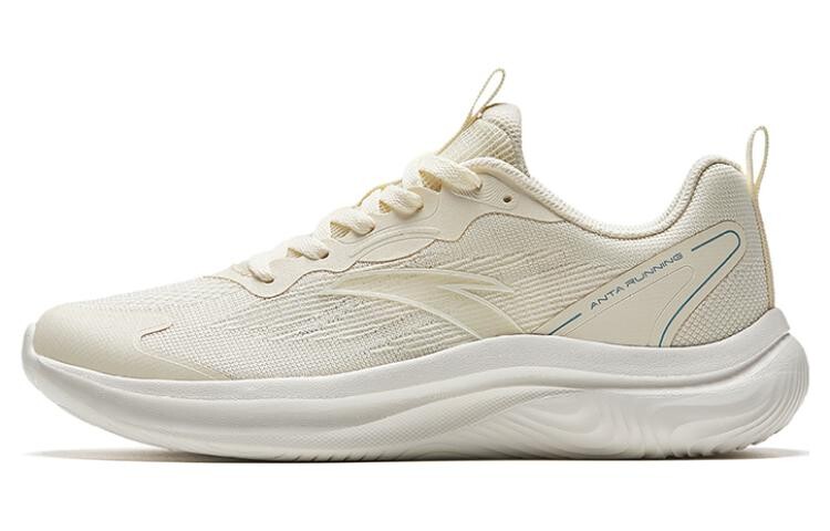 

Кроссовки женские Lingyun Running Shoes Low-top Light Beige / Yucca Green Anta
