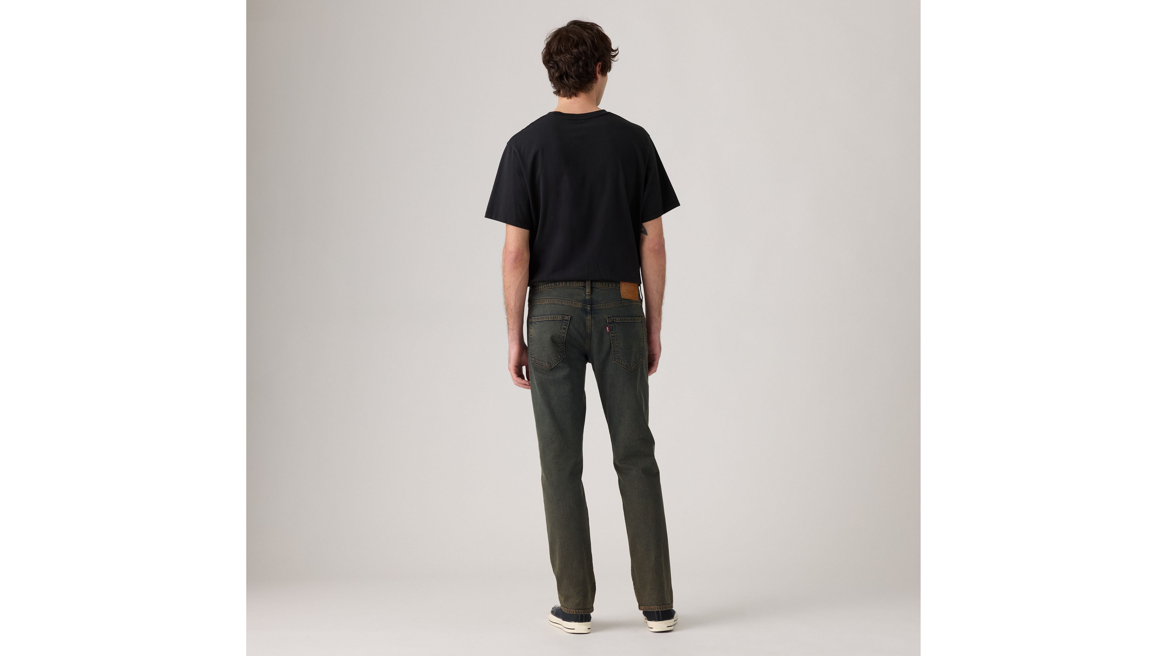 Мужские джинсы 502 Taper Fit Levi's, Straight Up Funky - Green — фото 3