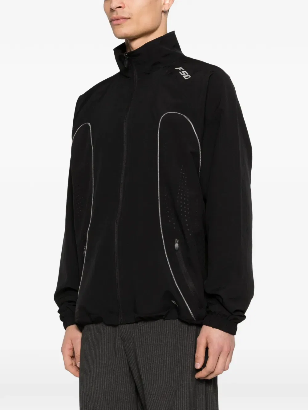 Толстовка на молнии Adidas, черный — фото 3