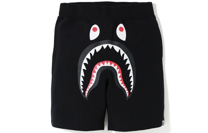 

Повседневные шорты Shark Series для мужчин A Bathing Ape, черный