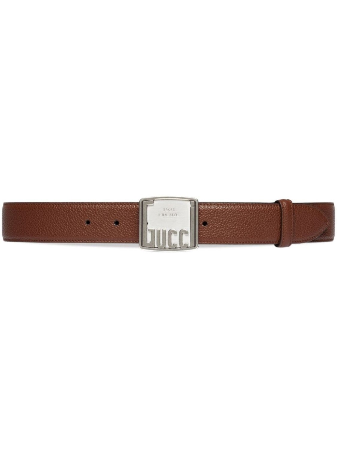 

Gucci ремень с пряжкой-логотипом, коричневый