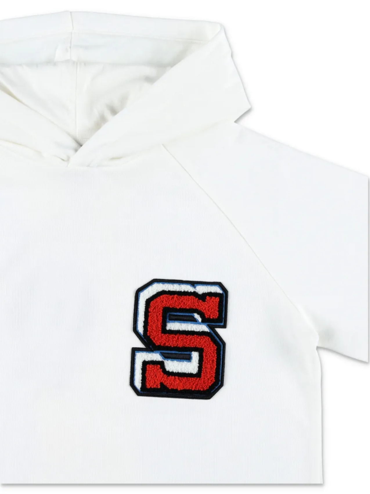 Толстовка с капюшоном Stella McCartney Kids из хлопка, белый — фото 3