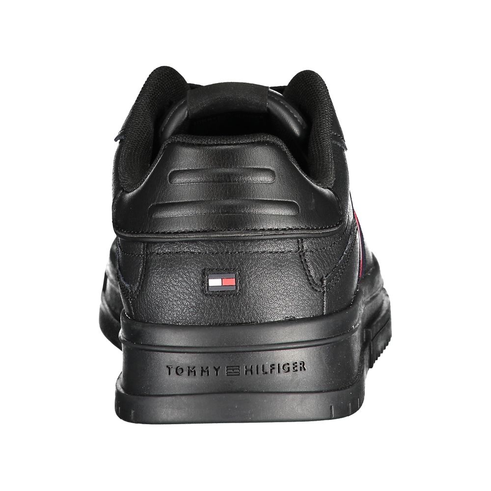 Черные кроссовки из полиэстера Tommy Hilfiger, черный — фото 2
