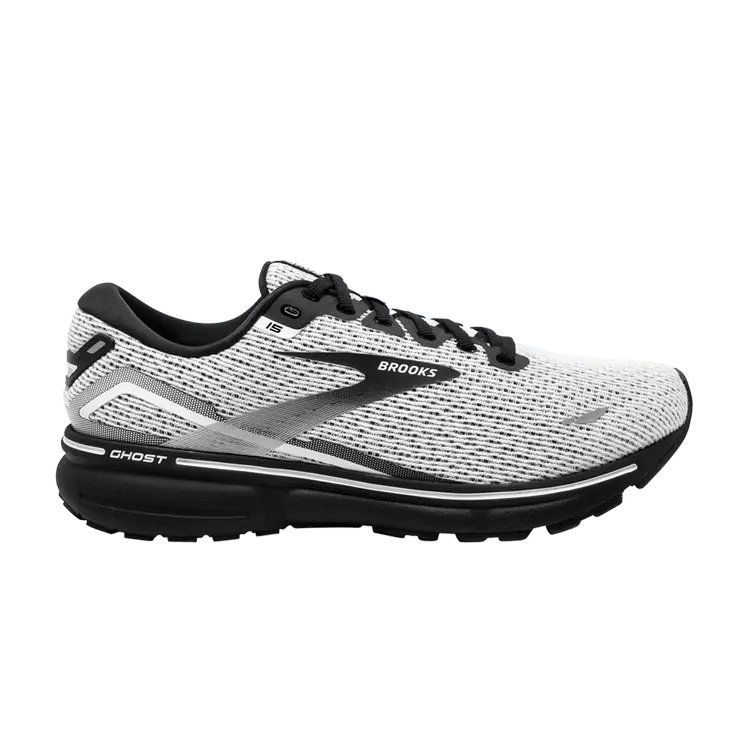 

Кроссовки Brooks Ghost 15 'White Black', белый