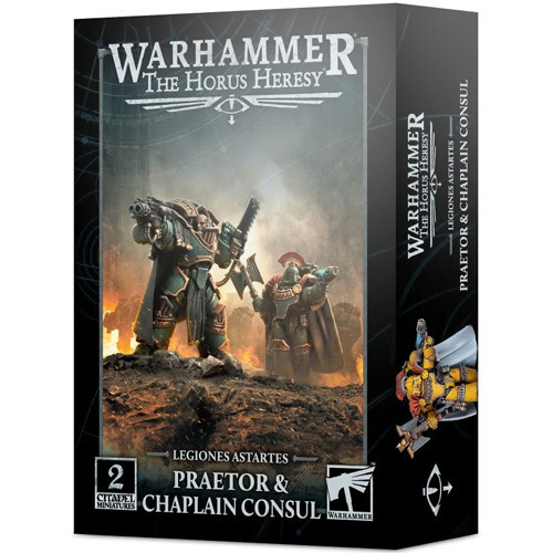 

Миниатюра Games Workshop Warhammer Horus Heresy: Legiones Astartes - Praetor & Chaplain Consul