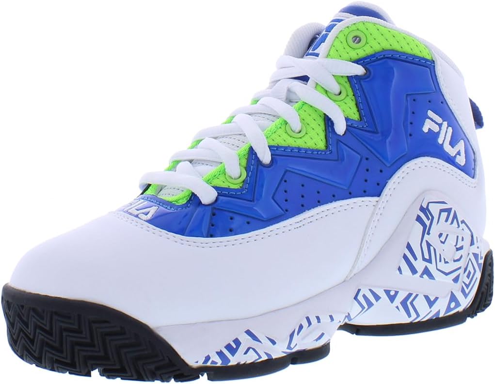 

Кроссовки Fila Unisex-Child Kid's Fila Mb, белый/синий