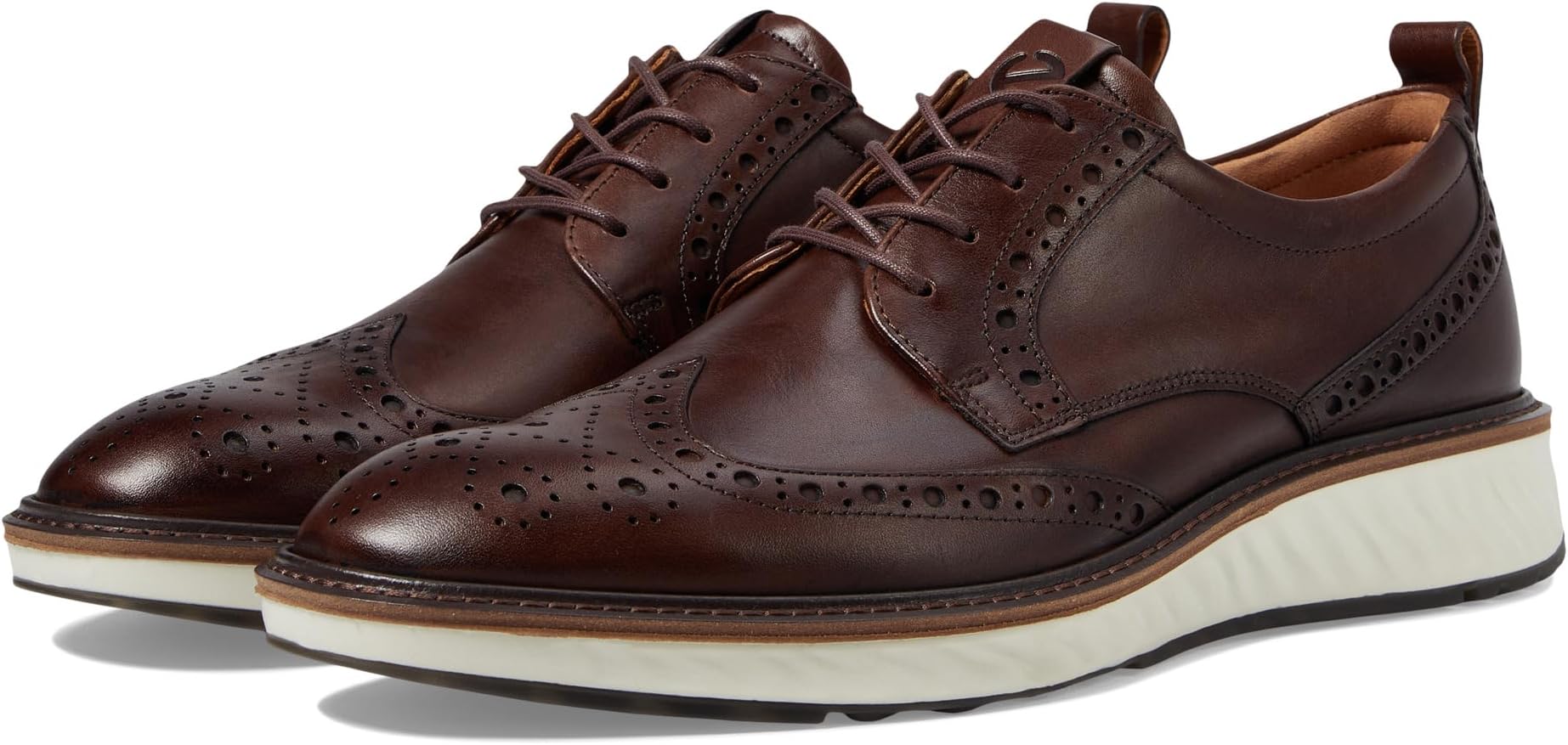 

Оксфорды ECCO ST1 Hybrid Brogue Tie, цвет Cocoa Brown