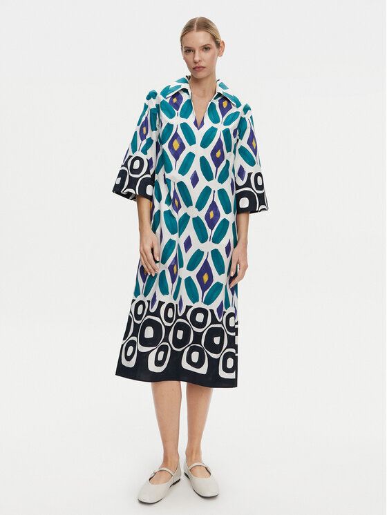 

Платье свободного кроя на каждый день Prudenza 542073 Luisa Spagnoli, мультиколор