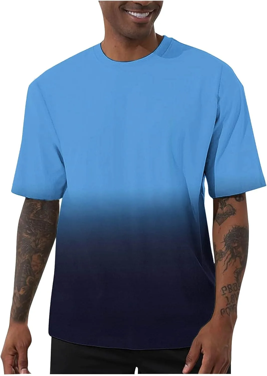 

Мужская футболка Big & Tall с коротким рукавом, влагоотводящая, Casual