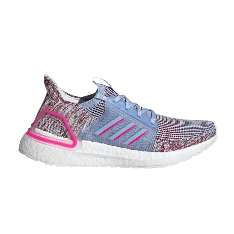 

Кроссовки adidas UltraBoost 19 J 'Glow Blue Pink', синий