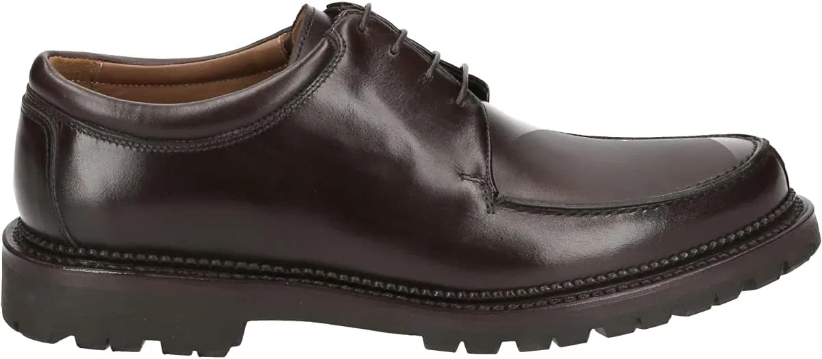 Мужские туфли на шнуровке Lüke Schuhe 7178 из гладкой кожи коричневого цвета — фото 2