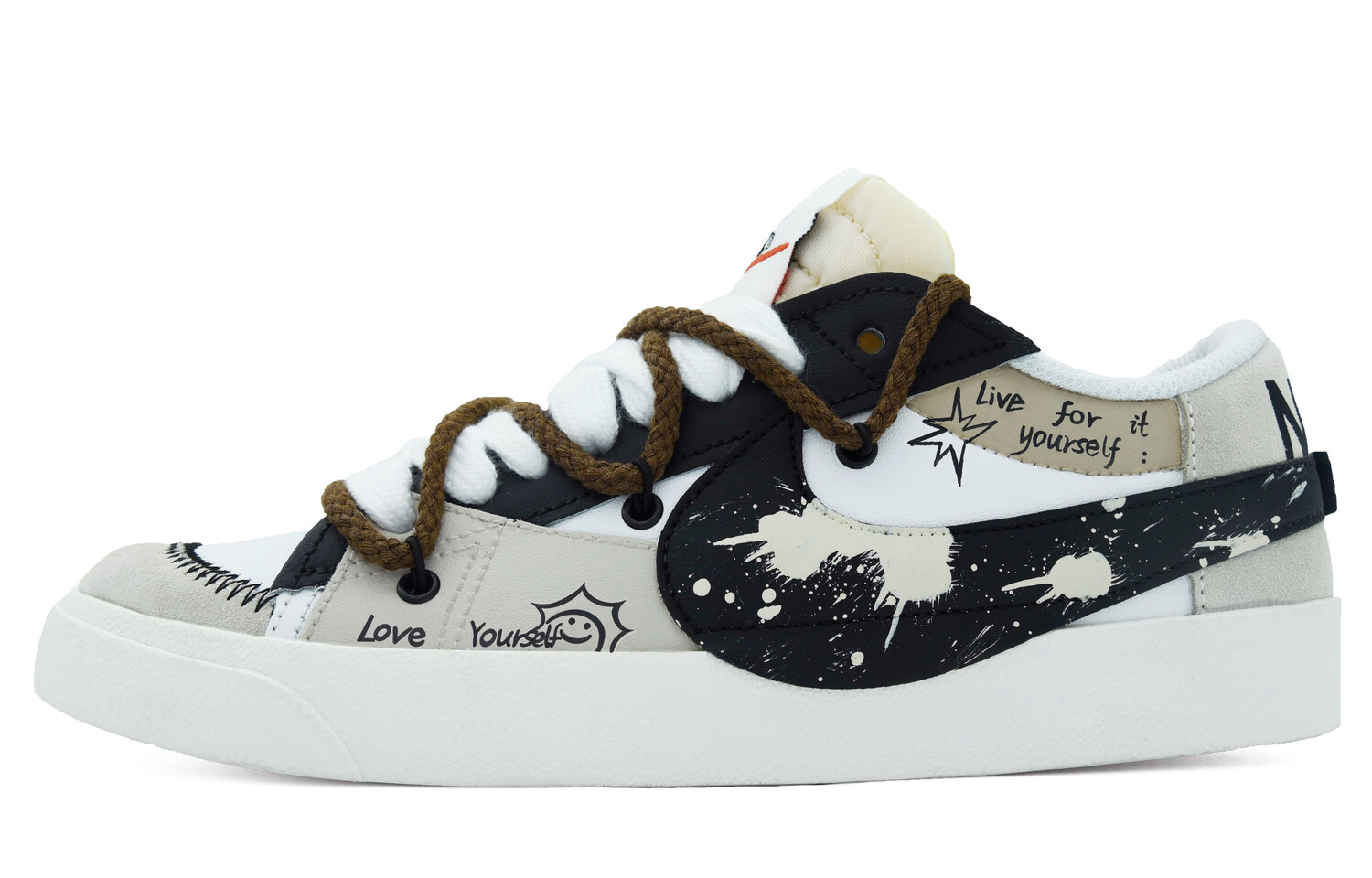 

Кроссовки Nike Blazer Low Skate Мужской, слоновая кость белая, Белый;черный, Кроссовки Nike Blazer Low Skate Мужской, слоновая кость белая