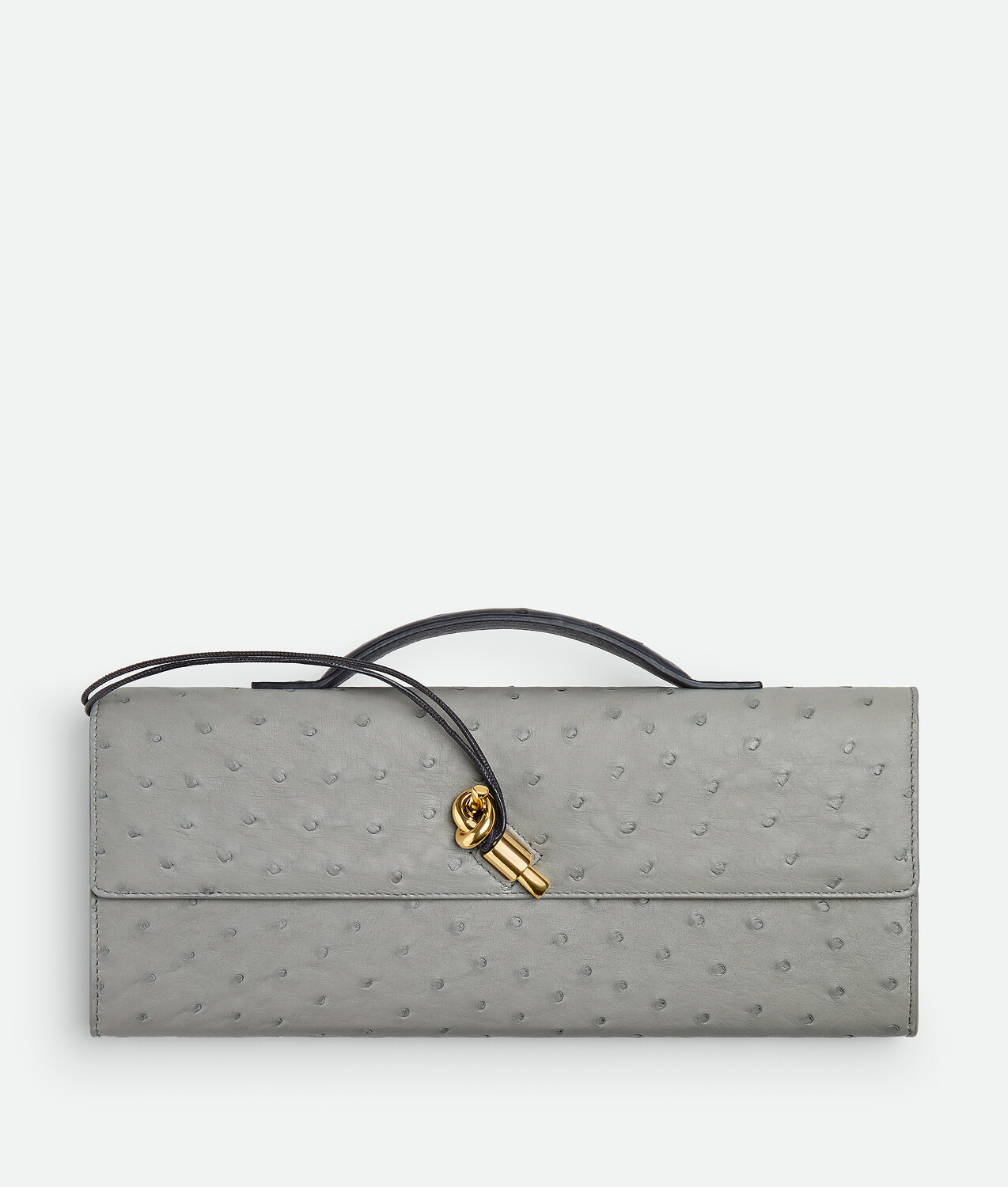 

Andiamo clutch BOTTEGA VENETA, ночной/стерлинговый