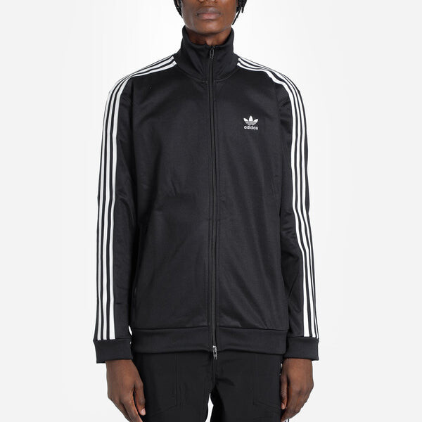 Куртка adidas originals logo Long Sleeves Sports Jacket Black, черный — фото 2