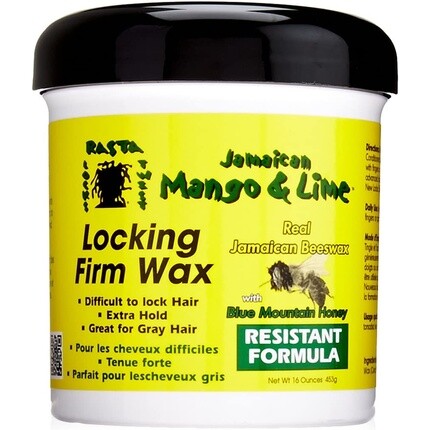 

Воск для волос Jamaican Mango and Lime Locking Firm 470 мл Jamaican Mango & Lime