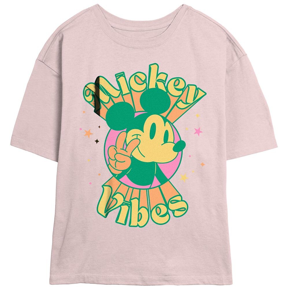 

Детская футболка Disney's Mickey Mouse Vibes Skimmer с рисунком, цвет Blush