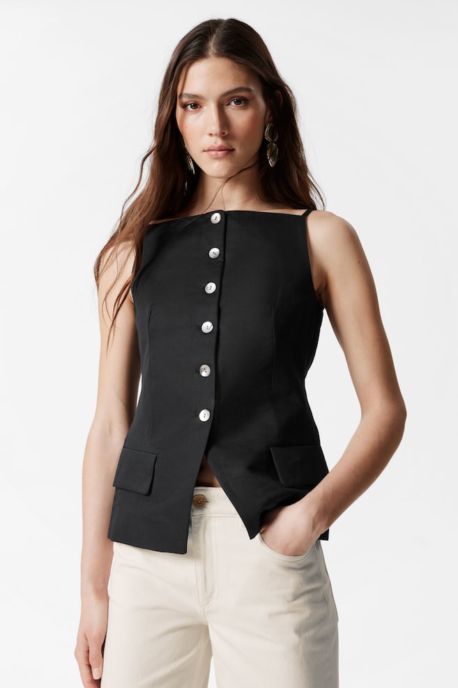 

Элегантный жилет & Other Stories, черный