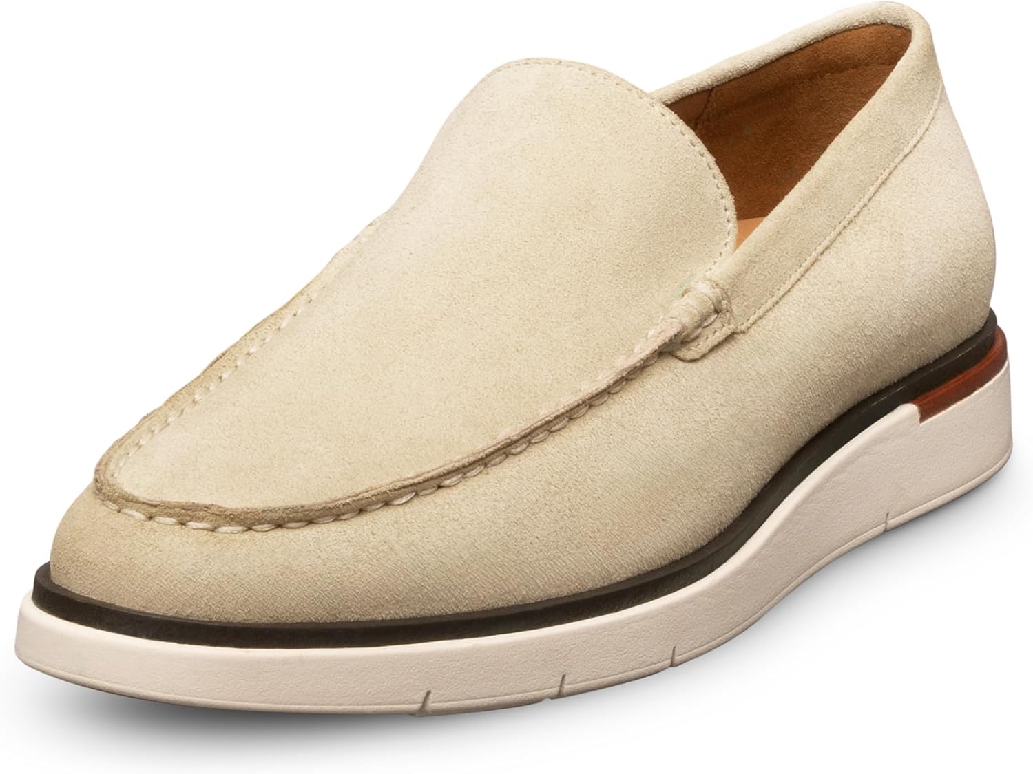 

Мужские лоферы без шнурков Allen Edmonds Carson из замши, песочный