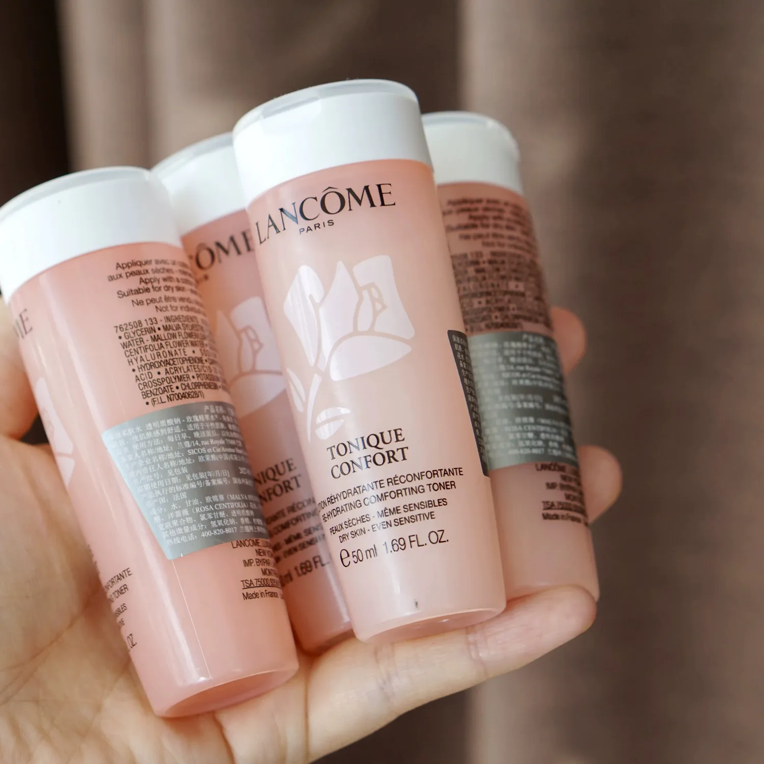 LANCOME Набор пробников увлажняющей сыворотки для лица с эффектом разглаживания морщин, 50 мл, 50ml*3 — фото 4
