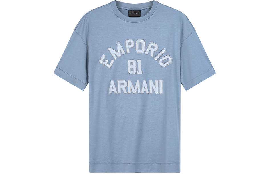 

Футболка мужская светло-голубая EMPORIO ARMANI