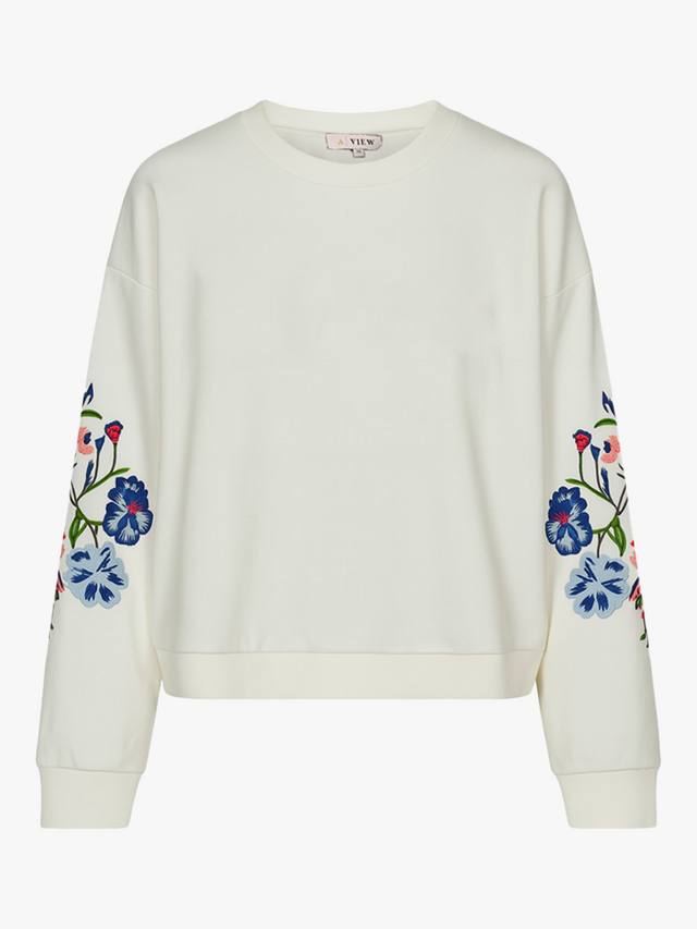 

Настоящий цветочный хлопковый свитшот с принтом A-VIEW