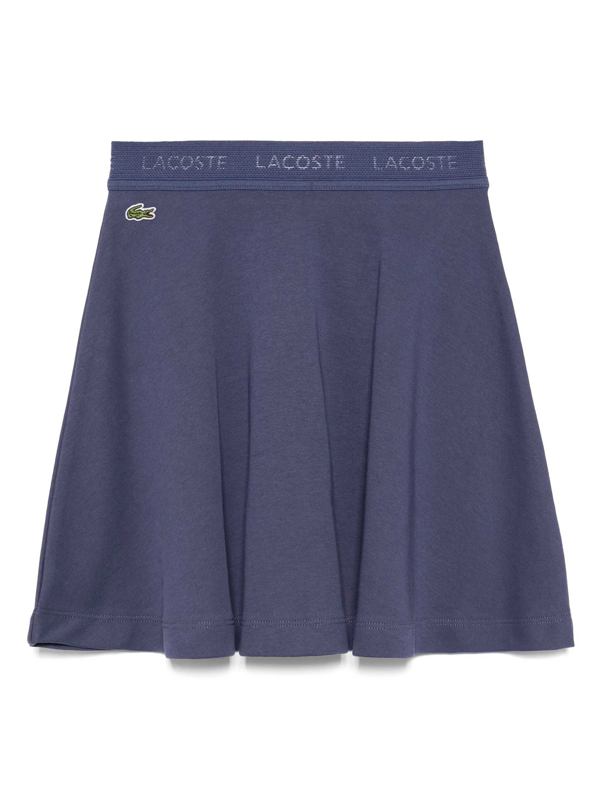 

Хлопковая юбка Lacoste, синий