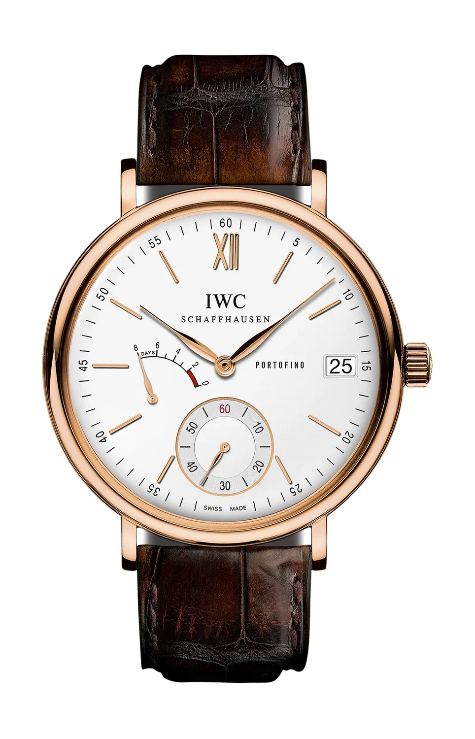 PORTOFINO С РУЧНЫМ ЗАВОДОМ НА ВОСЕМЬ ДНЕЙ - IW510107 IWC SCHAFFHAUSEN, золотой