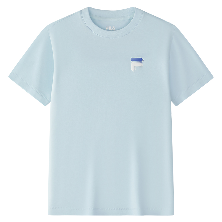 

FILA KIDS Футболка светло-голубая детская, Синий, FILA KIDS Футболка светло-голубая детская