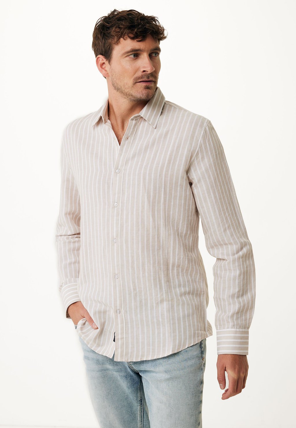 

Рубашка LONG SLEEVE Mexx, песочный