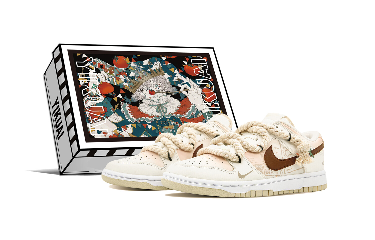 

Мужские кроссовки для скейтбординга Nike Dunk, Brownish-gold