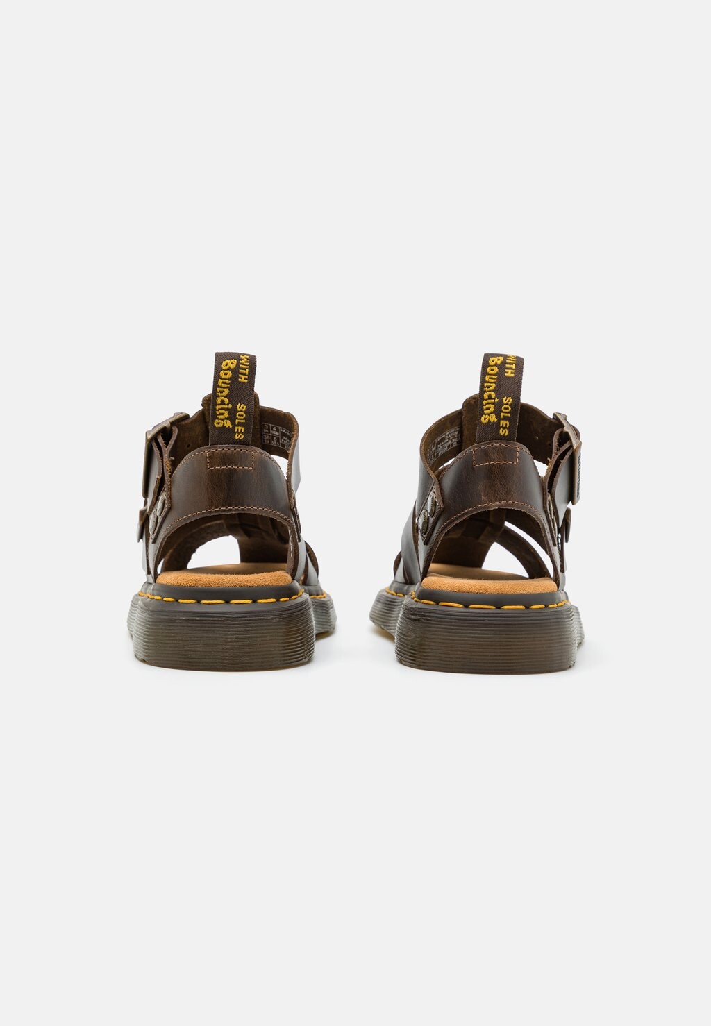 Сандалии с ремешком GARIN UNISEX Dr. Martens, цвет brown — фото 3