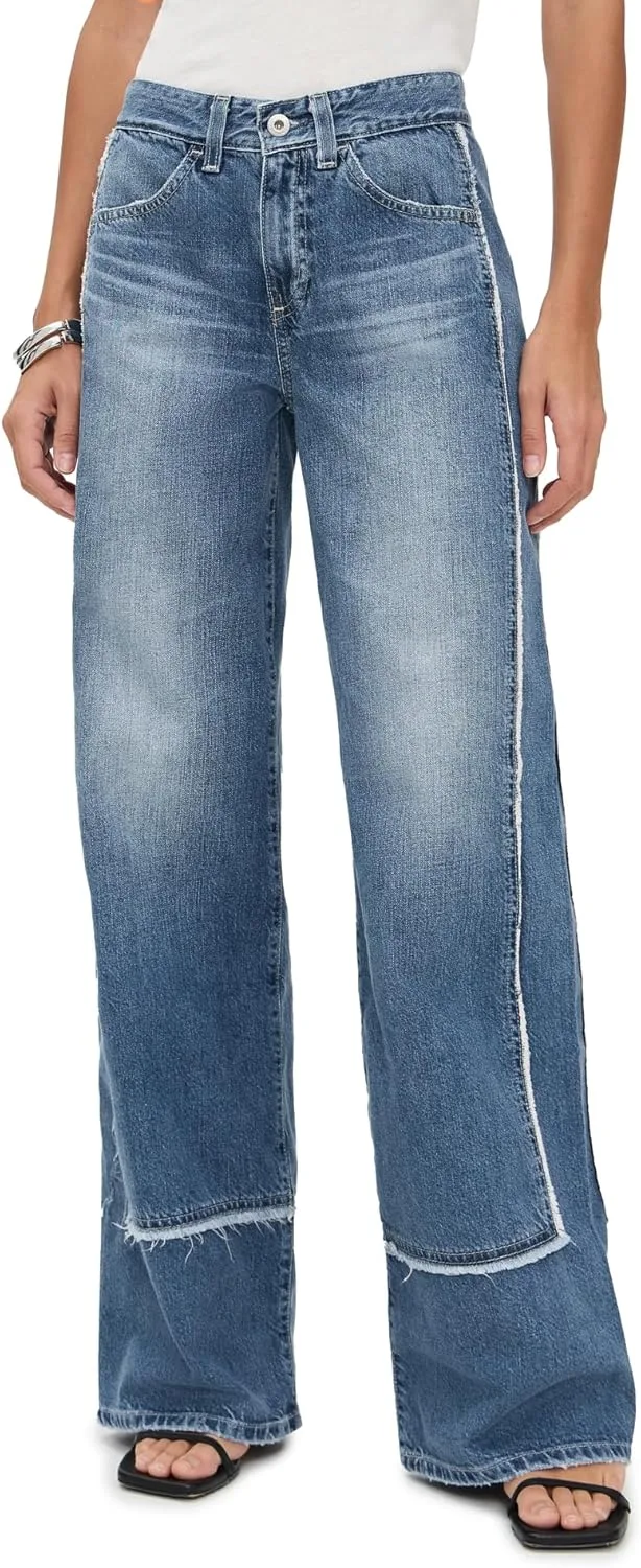 

AG Adriano Goldschmied Женские джинсы Adria Low Rise Baggy Wide Leg