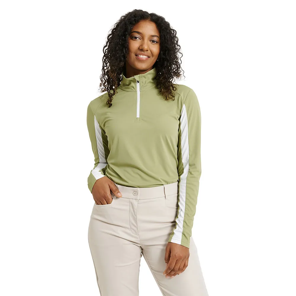 

Лонгслив Abacus Golf Aloha UV Woman, зеленый