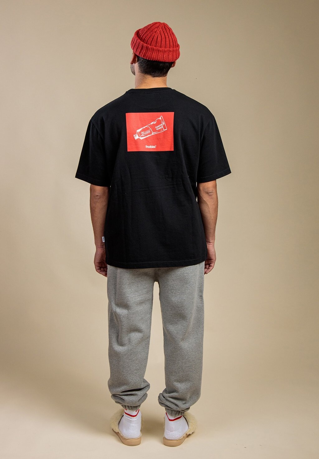 

Футболка с принтом ZAANSE Pockies, черный