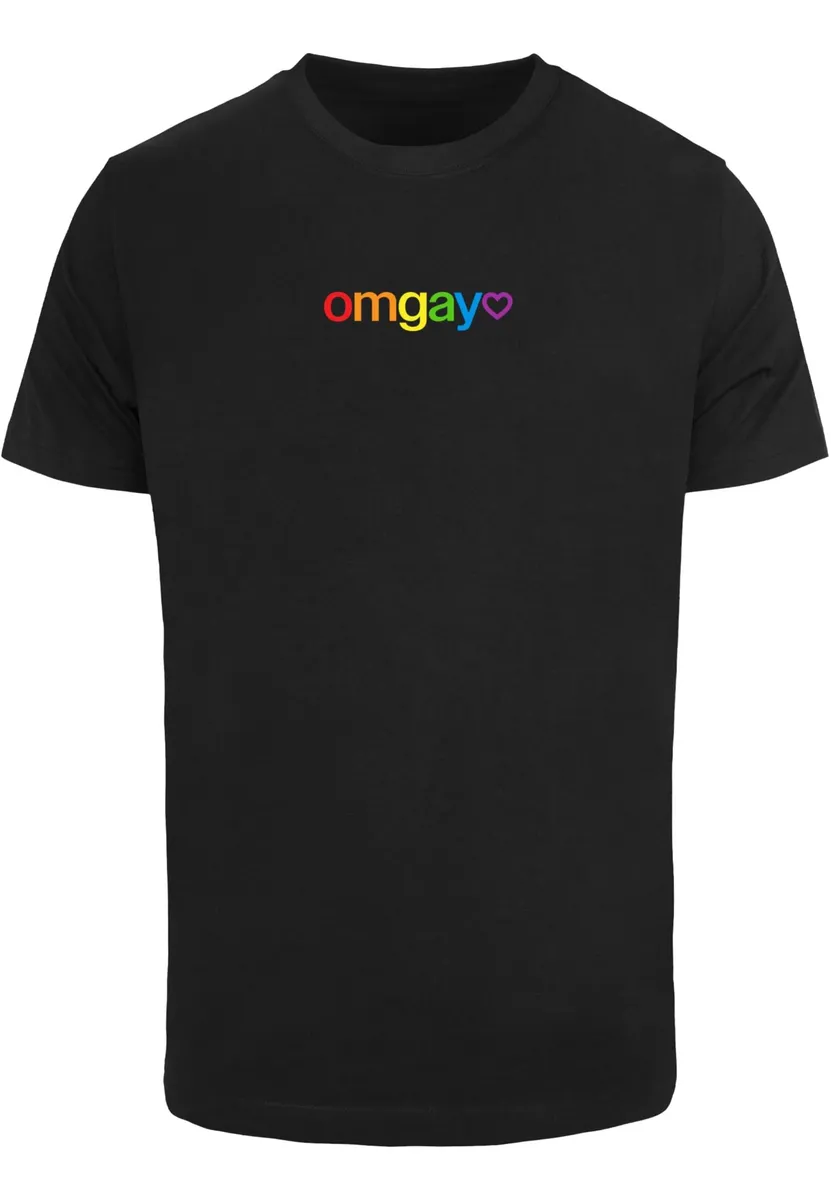 

Футболка MisterTee "MisterTee OMGay Rainbow Pride Tee", черный