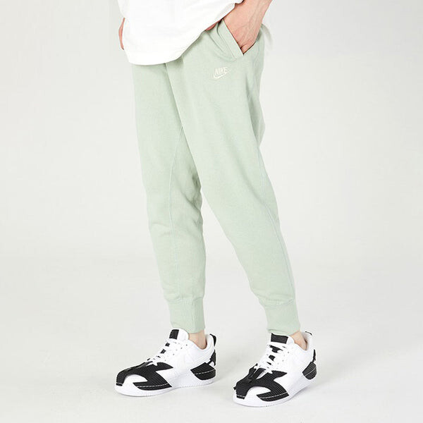 Брюки men's embroidered logo knit bundle feet sports pants/trousers/joggers autumn green yellow Nike, мультиколор — фото 3