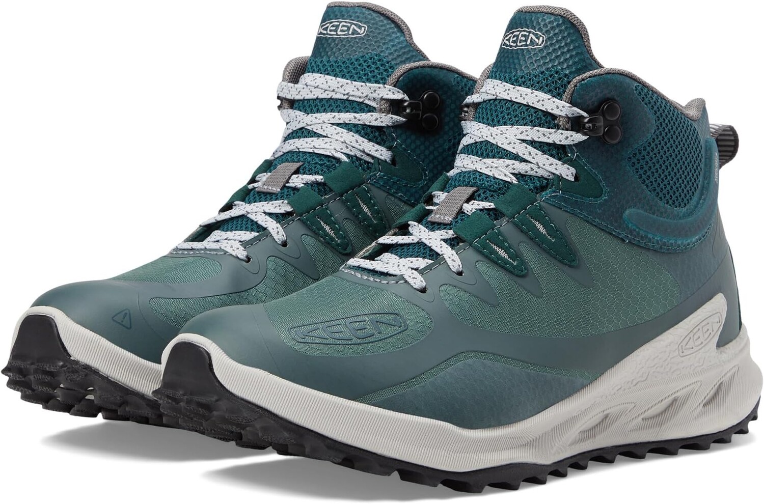 

Кроссовки Zionic Mid Waterproof KEEN, цвет Dark Forest/Sea Moss
