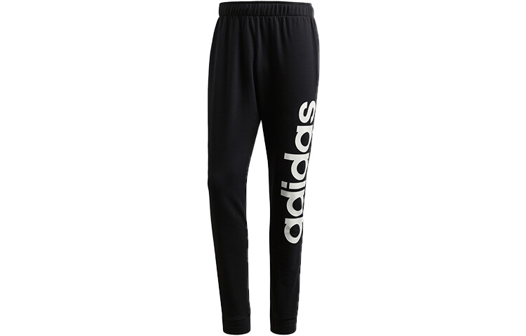 

Трикотажные спортивные штаны мужские черные Adidas, черный